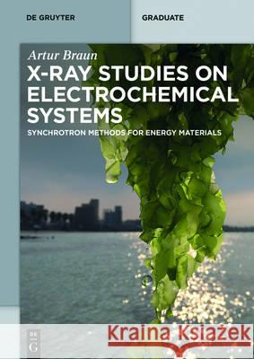 X-Ray Studies on Electrochemical Systems: Synchrotron Methods for Energy Materials Braun, Artur 9783110437508