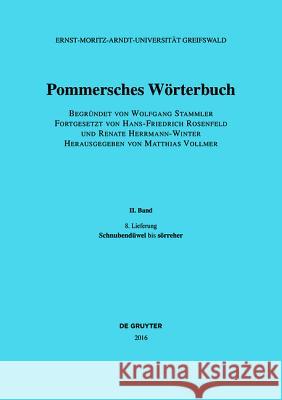 8. Lieferung (Schnubendüwel - sörreher) Matthias Vollmer 9783110438451