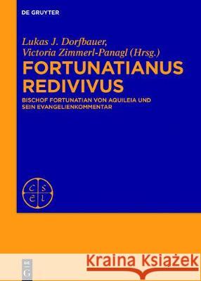 Fortunatianus redivivus No Contributor 9783110469684 de Gruyter