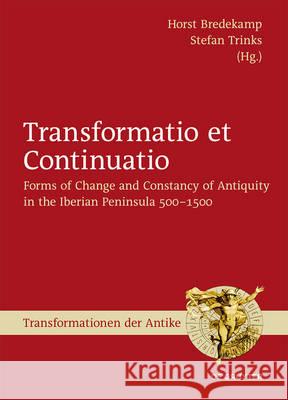 Transformatio et Continuatio No Contributor 9783110471991 de Gruyter