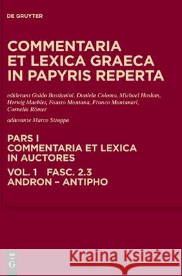 Andron, Antimachus, Antiphon Guido Elena Bastianini Esposito Stroppa 9783110472899