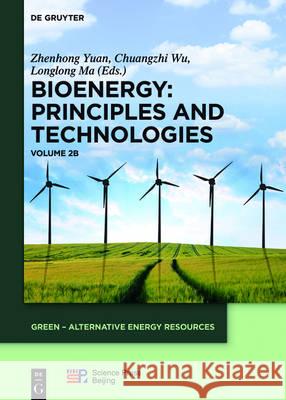 Bioenergy. Volume 2 China Science Publishing & Media Ltd., Zhenhong Yuan 9783110475517 De Gruyter