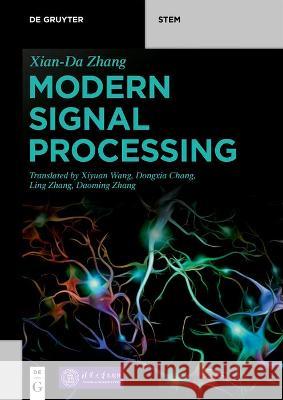 Modern Signal Processing Xian-Da Zhang 9783110475555