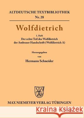 Wolfdietrich Hermann Schneider 9783110482881 de Gruyter