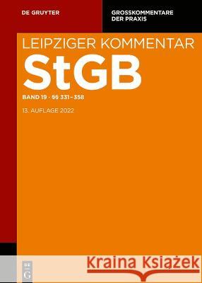 §§ 331-358 Gillmeister, Ferdinand 9783110488982 de Gruyter