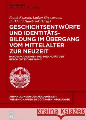 Paradigmen personaler Identität Grenzmann, Ludger 9783110496987 Walter de Gruyter