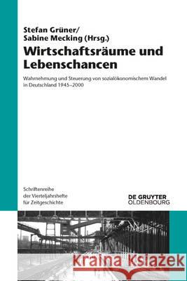 Wirtschaftsräume und Lebenschancen Stefan Grüner, Sabine Mecking 9783110520248 Walter de Gruyter