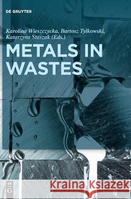 Metals in Wastes Daria Wieczorek, Dobrawa Kwaśniewska, Maria Teresa A. Reis, Maria Rosinda C. Ismael, Maciej Staszak, Magdalena Regel-Ros 9783110546286 De Gruyter