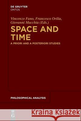 Space and Time Orilia, Francesco 9783110554748