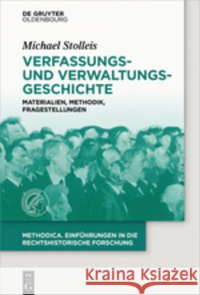 Verfassungs- und Verwaltungsgeschichte Stolleis, Michael 9783110556940