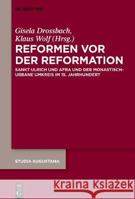 Reformen vor der Reformation No Contributor 9783110582314 de Gruyter