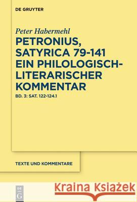 Bellum Civile (Sat. 119-124) Peter Habermehl, No Contributor 9783110582741 De Gruyter