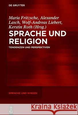 Sprache und Religion  9783110602272 De Gruyter