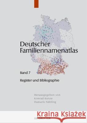 Verzeichnisse, Register, Literatur Kathrin Konrad Dräger Kunze 9783110609929