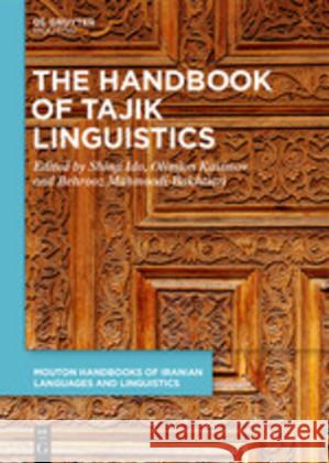 Tajik Linguistics Shinji Ido Behrooz Mahmoodi-Bakhtiari  9783110619409