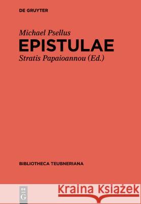 Epistulae Papaioannou, Stratis 9783110622010
