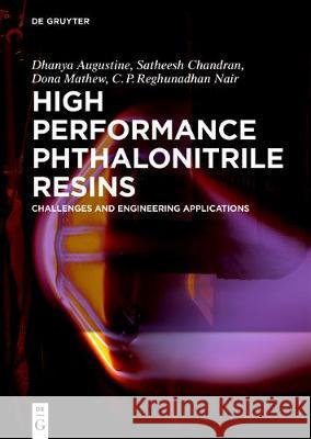 High Performance Phthalonitrile Resins No Contributor 9783110640854 de Gruyter