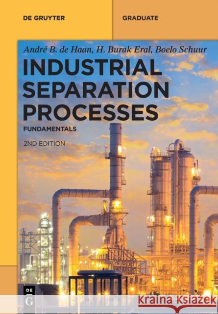Industrial Separation Processes: Fundamentals André B. de Haan, H. Burak Eral, Boelo Schuur 9783110654738 De Gruyter