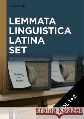 [Set Lemmata Linguistica Latina, Volume I]ii] Holmes, Nigel 9783110685404