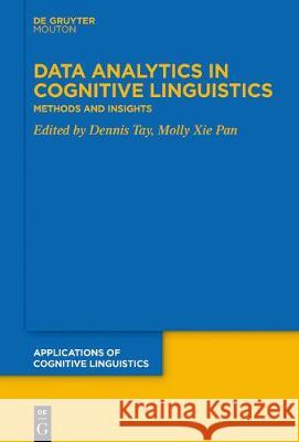 Data Analytics in Cognitive Linguistics No Contributor 9783110687156 Walter de Gruyter