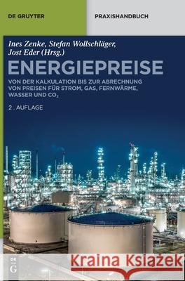 Energiepreise: Von Der Kalkulation Bis Zur Abrechnung Von Preisen Für Strom, Gas, Fernwärme, Wasser Und Co₂ Zenke, Ines 9783110714821