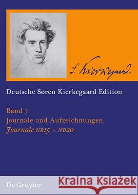 Journale NB 15-20 Markus Kleinert Gerhard Schreiber 9783110717433