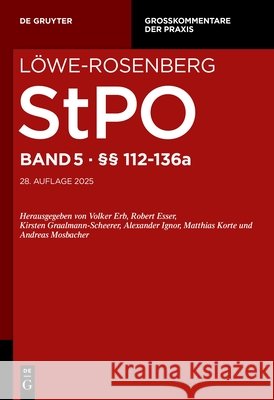 ?? 112-136a Kerstin G?rtner Julia Geneuss Sabine Gless 9783110736748