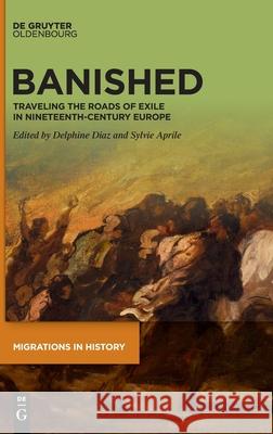 Banished: Traveling the Roads of Exile in Nineteenth-Century Europe Delphine Diaz Sylvie Aprile 9783110737318 Walter de Gruyter