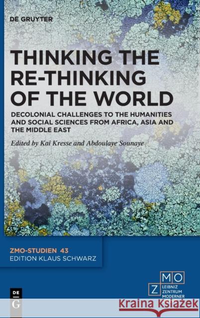 Thinking the Re-Thinking of the World No Contributor 9783110738094 de Gruyter