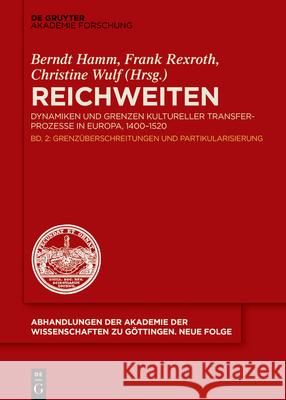 Grenzüberschreitung und Partikularisierung Hamm, Berndt 9783110740370 Walter de Gruyter