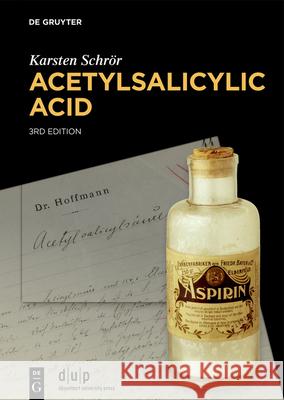 Acetylsalicylic Acid Schr 9783110745726 de Gruyter