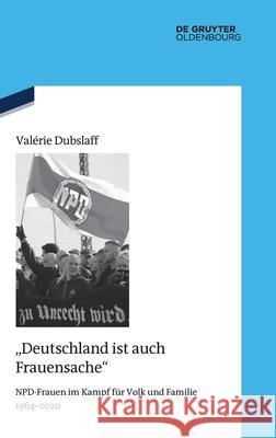 Deutschland ist auch Frauensache Dubslaff, Valérie 9783110756661 Walter de Gruyter