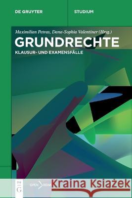 Grundrechte Petras, Maximilian 9783110765489 de Gruyter