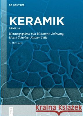 [Set Keramik, Band 1-4] Hermann Salmang, Horst Scholze, Rainer Telle 9783110786262 De Gruyter (JL)