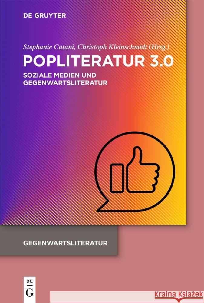 Popliteratur 3.0  9783110795394 De Gruyter