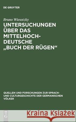 Untersuchungen über das mittelhochdeutsche 