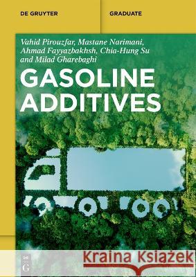 Gasoline Additives Vahid Pirouzfar Mastane Narimani Ahmad Fayyazbakhsh 9783110999952