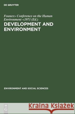 Development and environment Conference on the Human Environment 9783111257891