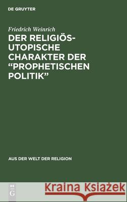 Der religiös-utopische Charakter der 