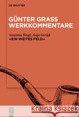 ?Ein Weites Feld? Susanna Brogi Anja Gerigk 9783111564654 de Gruyter