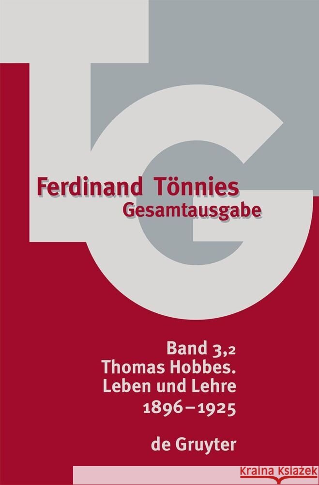 1896 - 1925: Thomas Hobbes. Leben Und Lehre Jens Herold 9783111634869 de Gruyter