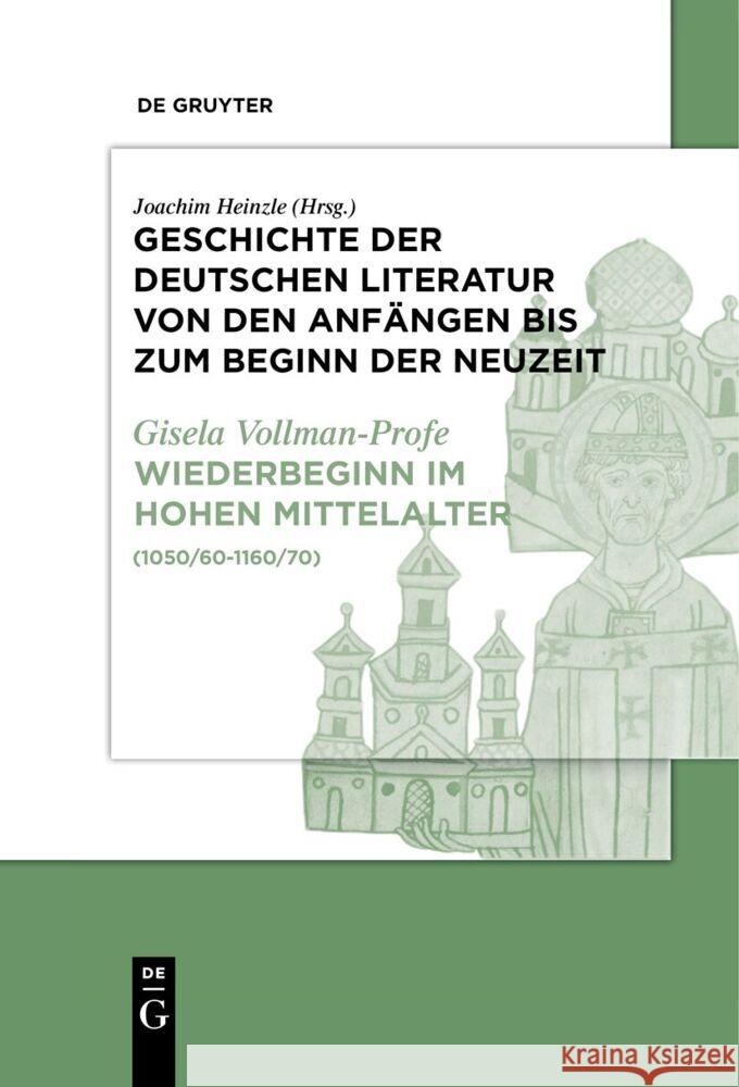 Wiederbeginn Volkssprachiger Schriftlichkeit Im Hohen Mittelalter: (1050/60-1160/70) Gisela Vollmann-Profe 9783111635347 de Gruyter