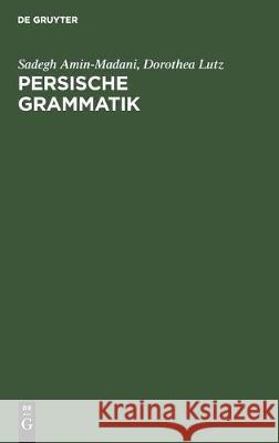 Persische Grammatik  9783112306024 de Gruyter
