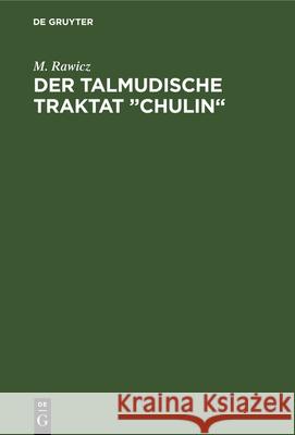 Der talmudische Traktat 