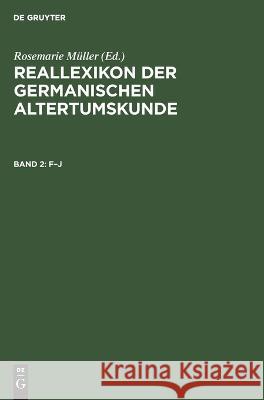 F-J Heinrich Beck, Dieter Geuenich, Heiko Steuer, Rosemarie Müller, No Contributor 9783112337691