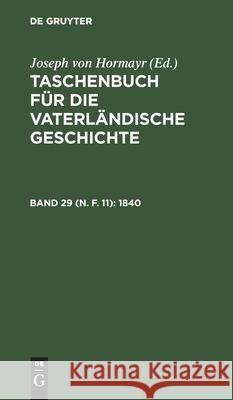 1840 Friedrich Gottschalk, No Contributor 9783112413579 De Gruyter