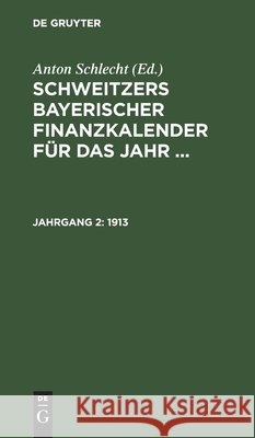 1913 No Contributor 9783112430019 de Gruyter