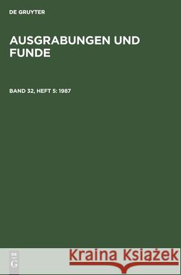 1987  9783112474471 De Gruyter