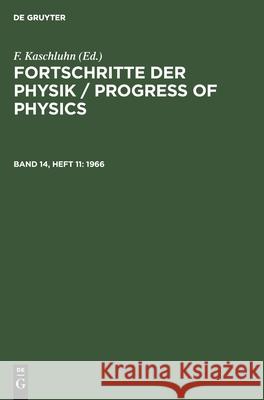 1966 No Contributor 9783112500392 de Gruyter