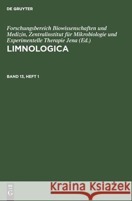 Limnologica No Contributor 9783112531419 de Gruyter